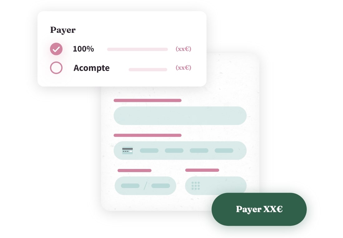 Modalités de réservation Modalités de réservation et paiement